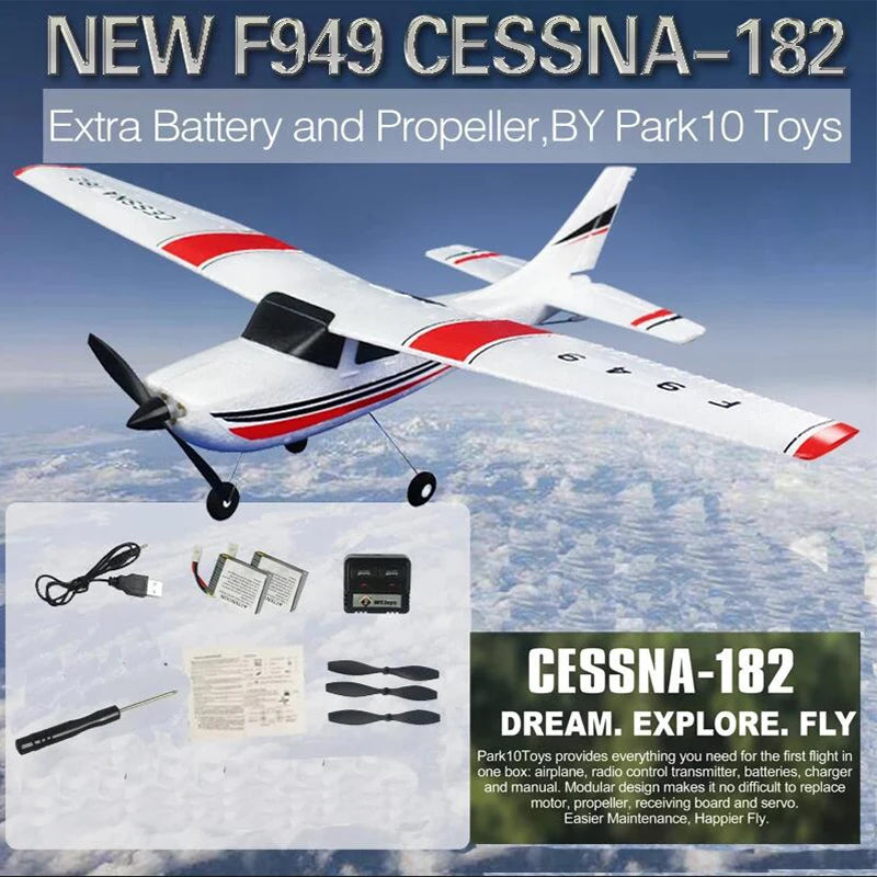 WLtoys F949 RC Airplane 3 Channel Fixed Wing Aircraft Gyroscope