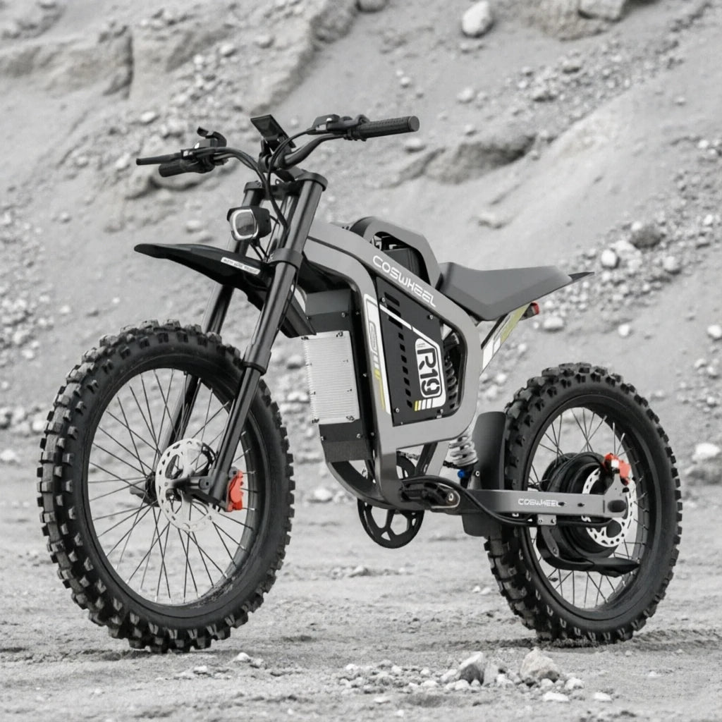 SLDBK 9000W Off Road Electric Motorcycle 72V 40Ah Battery