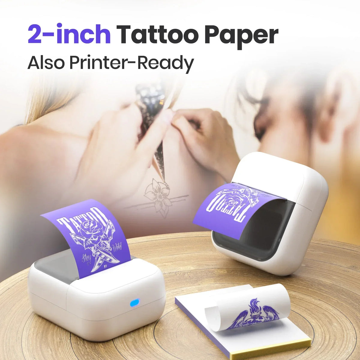 Orico C50 Portable Inkless Tattoo Transfer Printer for Mobile Devices