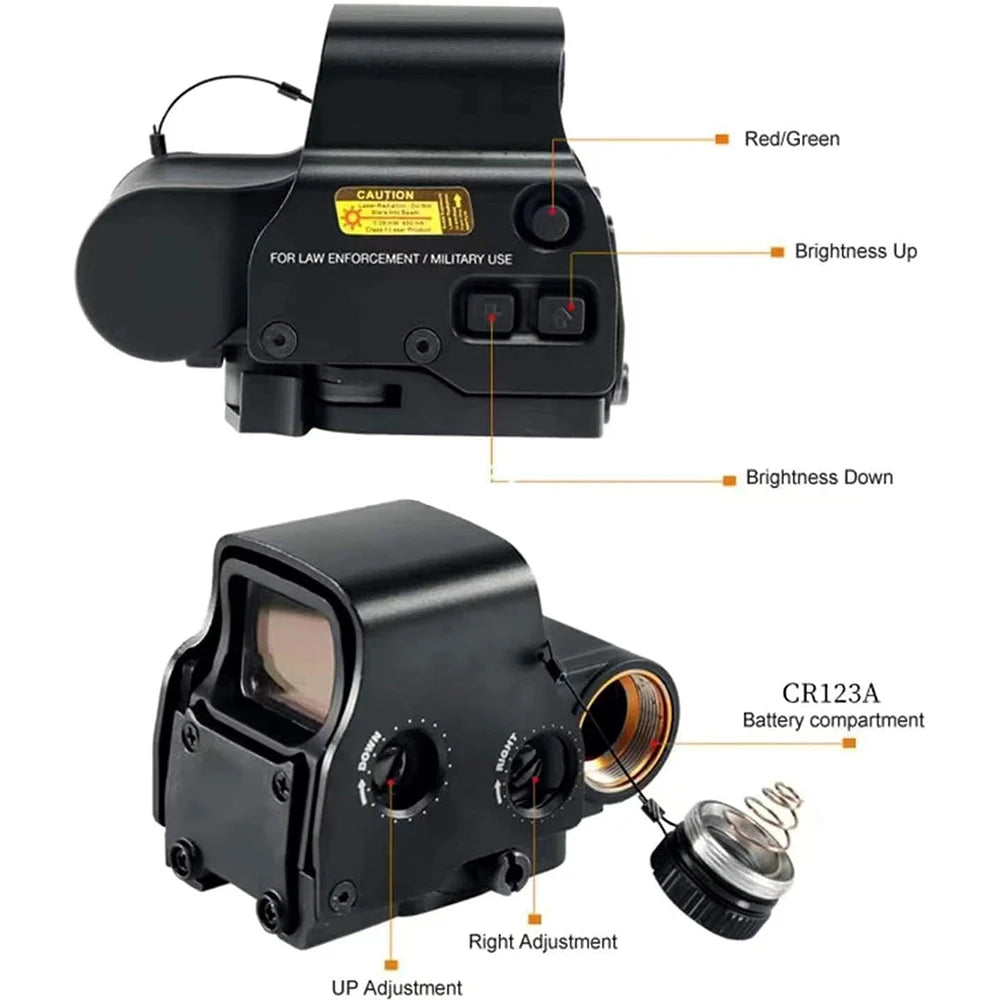 Bestsight 558 Holographic Reflex Sight With Quick Release Mount