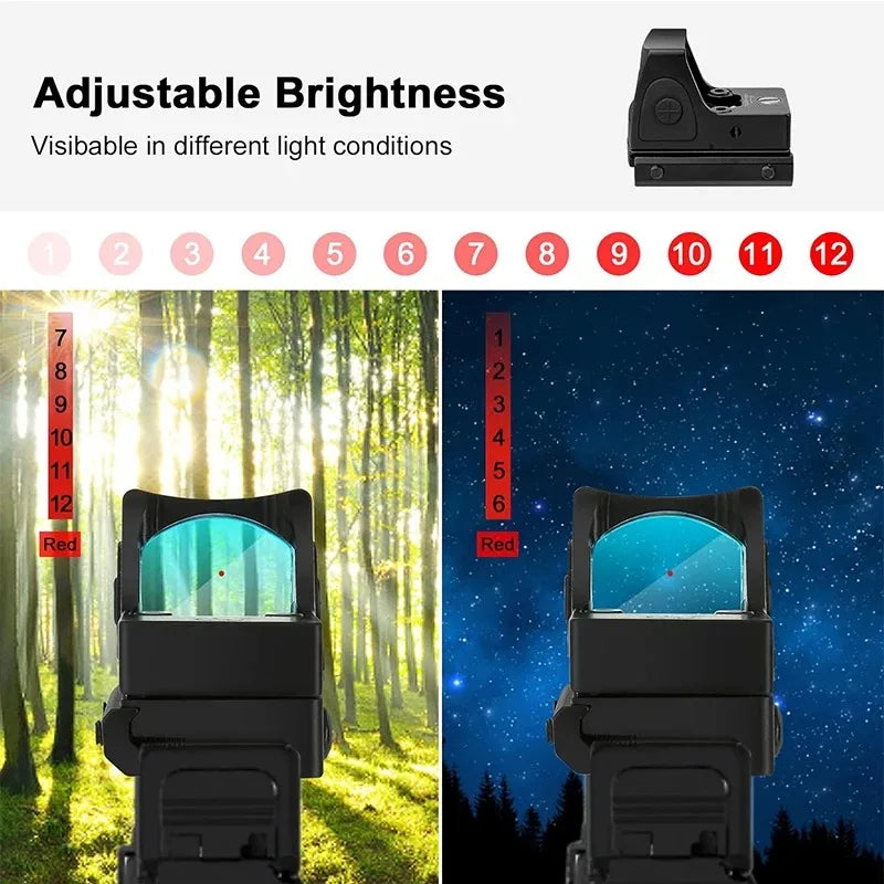 Nabila 3 MOA Tactical Red Dot Sight Reflex Hunting Optic