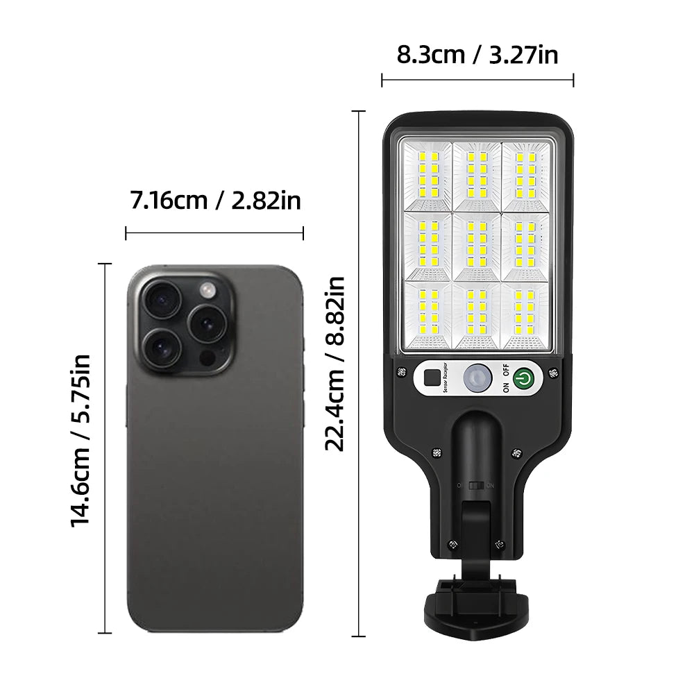 Outdoor Solar Garden Light With Motion Sensor Waterproof
