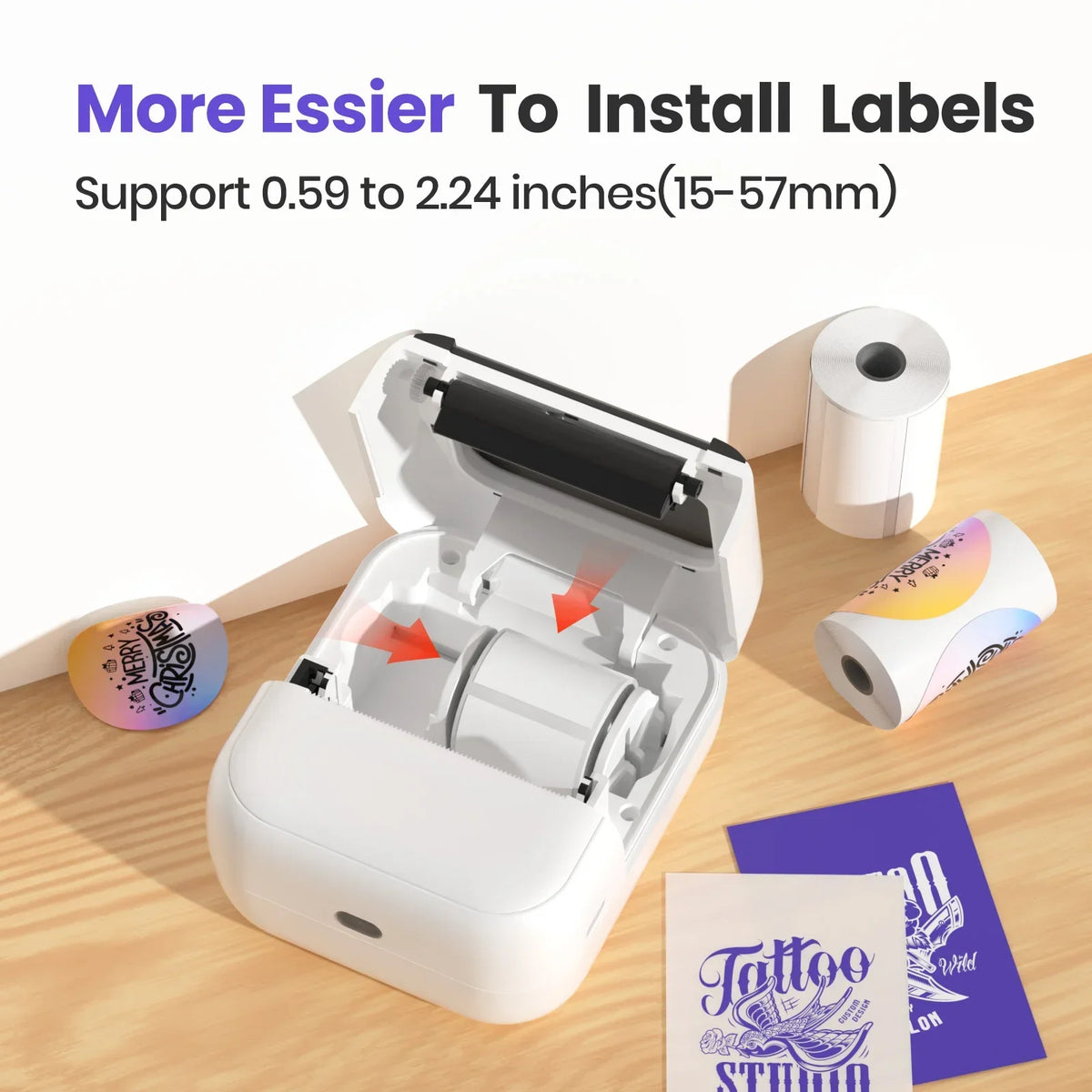 Orico C50 Portable Inkless Tattoo Transfer Printer for Mobile Devices