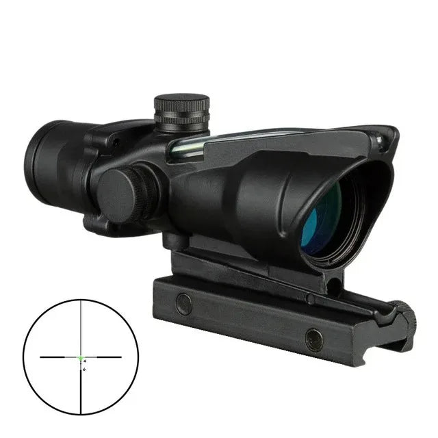 Bestsight Tactical Rifle Scope With Illuminated Red Dot