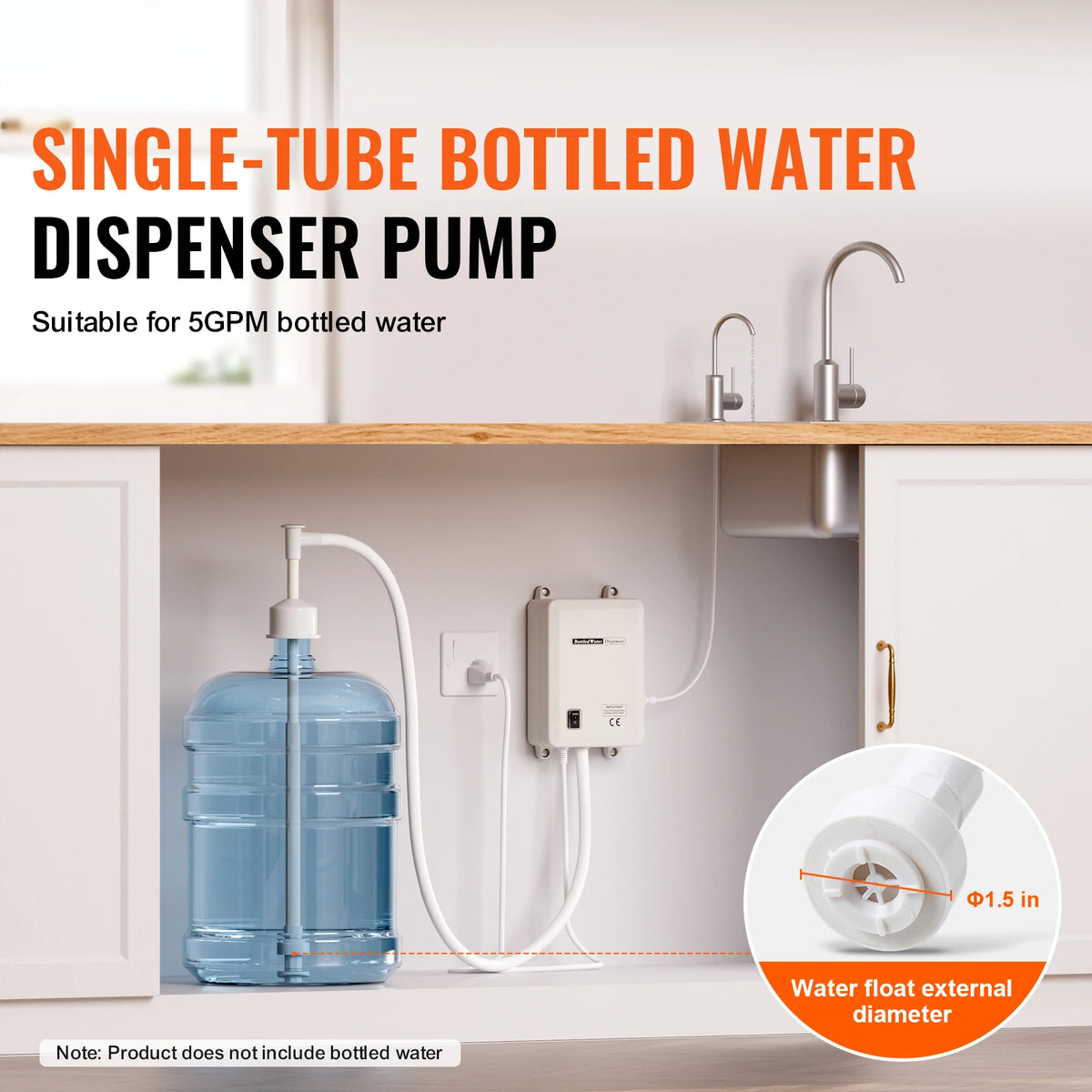 SucceBuy Automatic Electric Bottled Water Dispenser Pump System