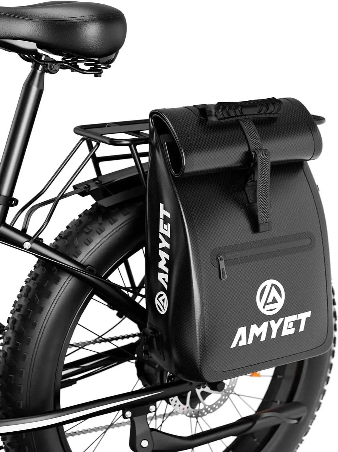 AMYET Waterproof Bicycle Rear Rack Pannier Bag With Shoulder Strap