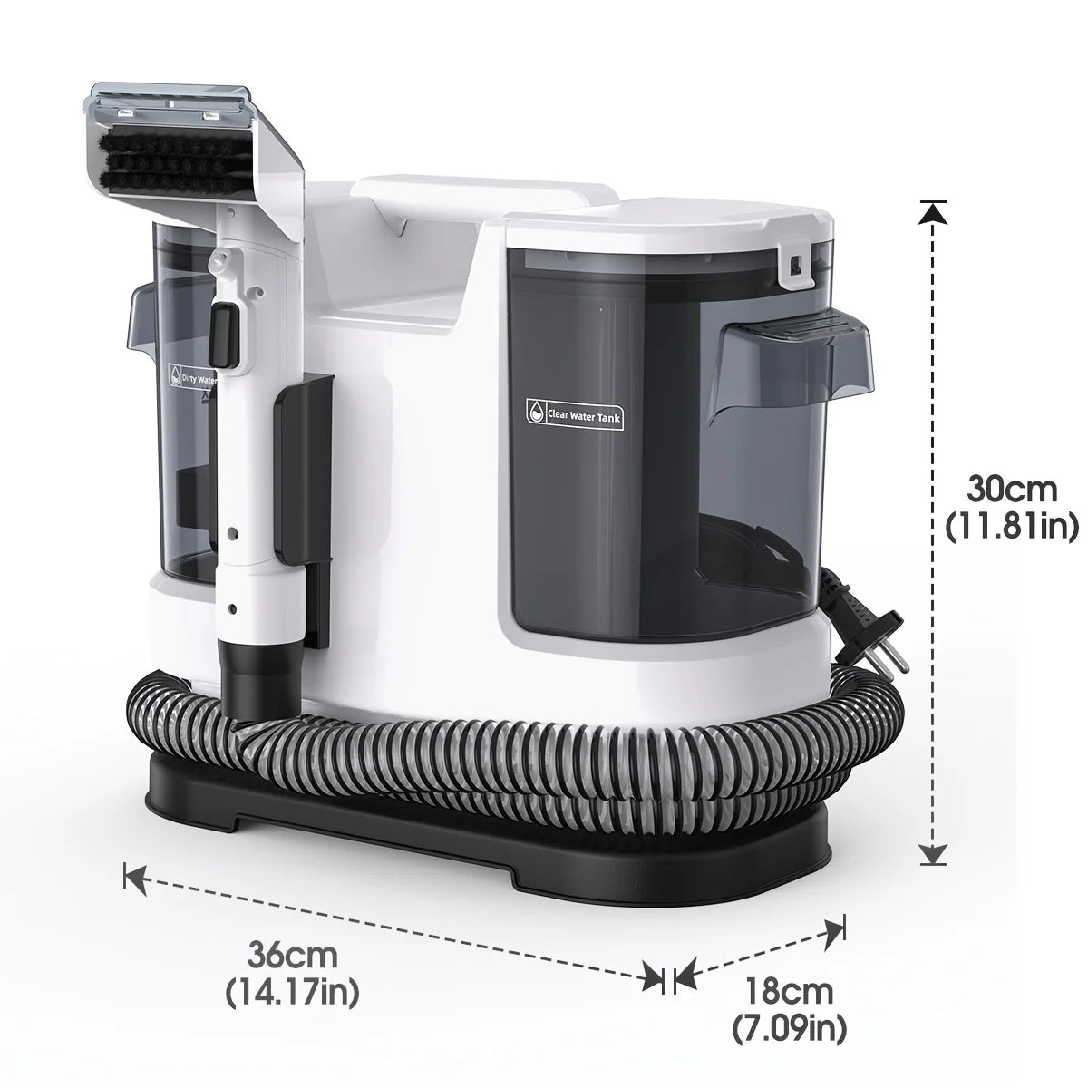 Lubluelu Instant Heated Carpet Cleaner With Powerful Suction