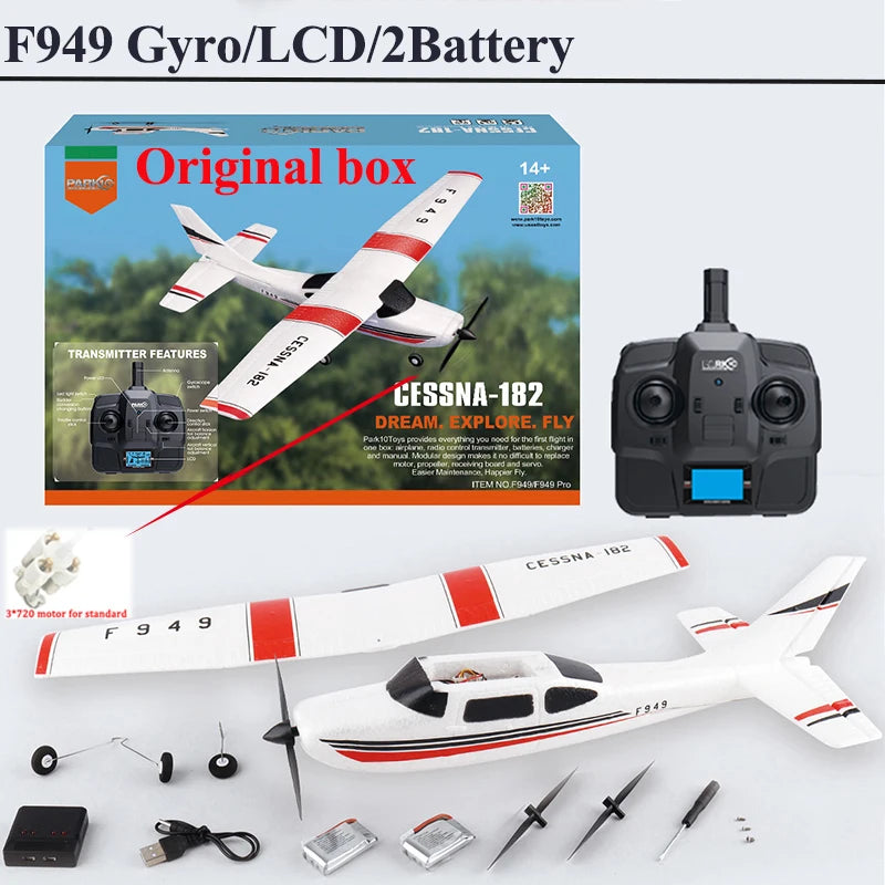 WLtoys F949 RC Airplane 3 Channel Fixed Wing Aircraft Gyroscope