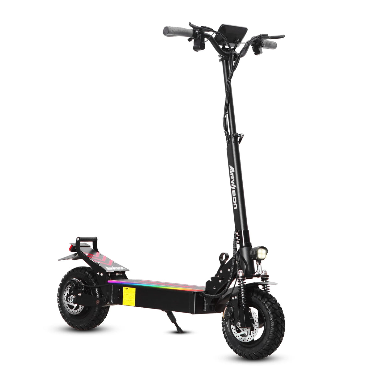 Arwibon Q30 Adult Electric Scooter With Folding Off Road Design