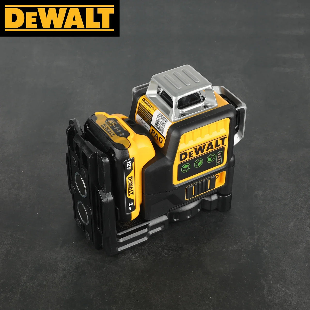 DEWALT DW089LG Cordless Cross Line Self Leveling Professional Laser Tool