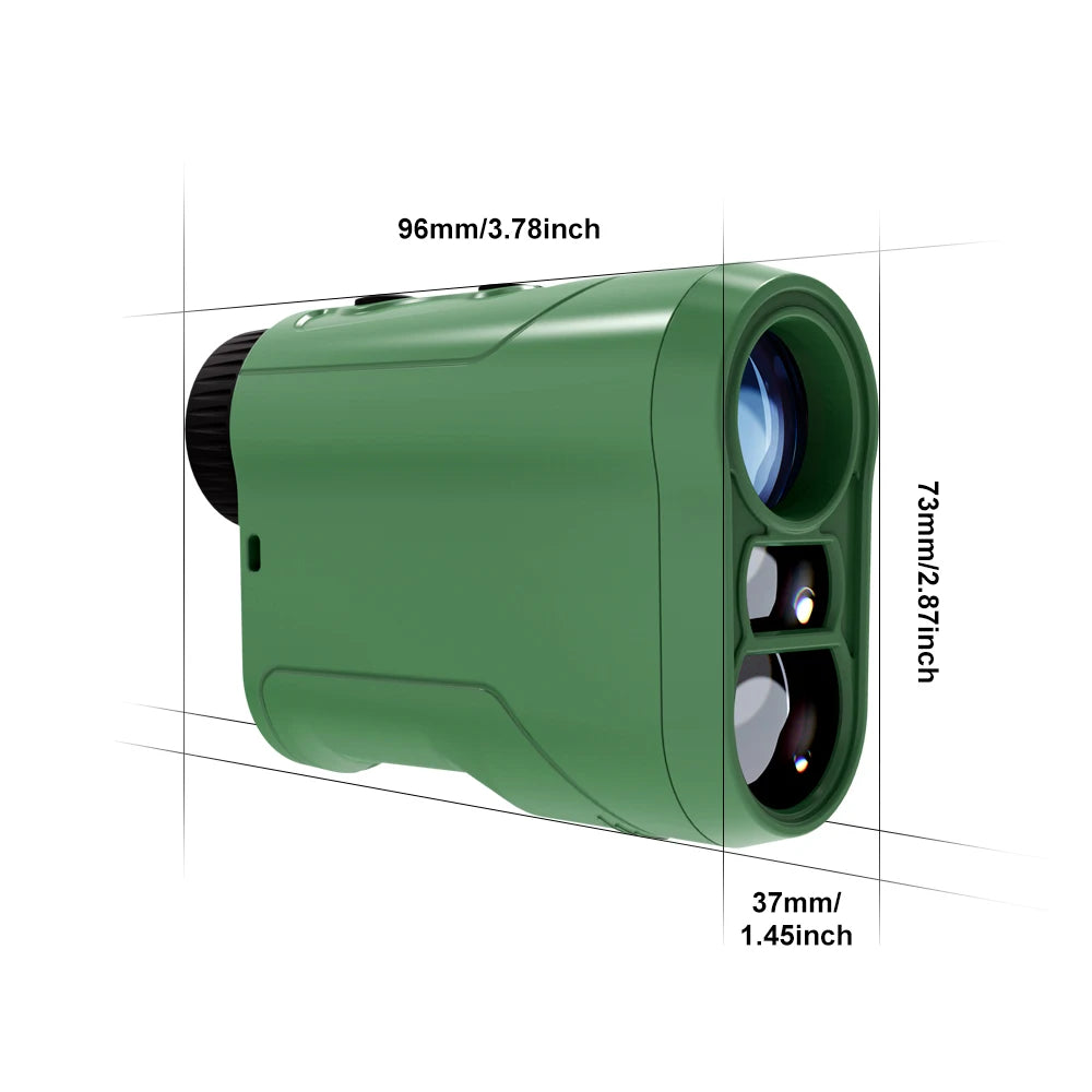 REVASRI Laser Rangefinder With Slope Compensation For Hunting And Golf