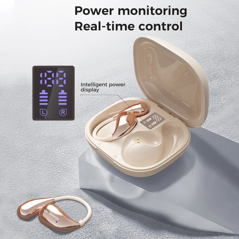 MINISO X33 Wireless Bluetooth Open Ear Headphones With AI Translation