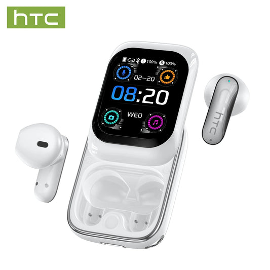 Wireless Bluetooth Earbuds With Noise Cancelling And AI Translation Features