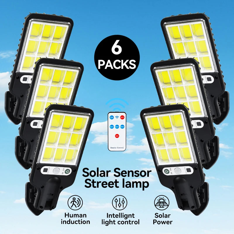 Outdoor Solar Garden Light With Motion Sensor Waterproof