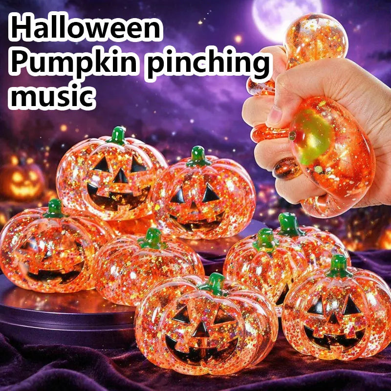 Halloween Pumpkin Squishy Toy Slow Rebound Stress Relief Fidget