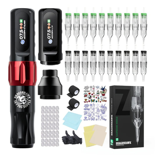 Dragonhawk Atom2 Wireless PMU Tattoo Pen With Five Preset Modes