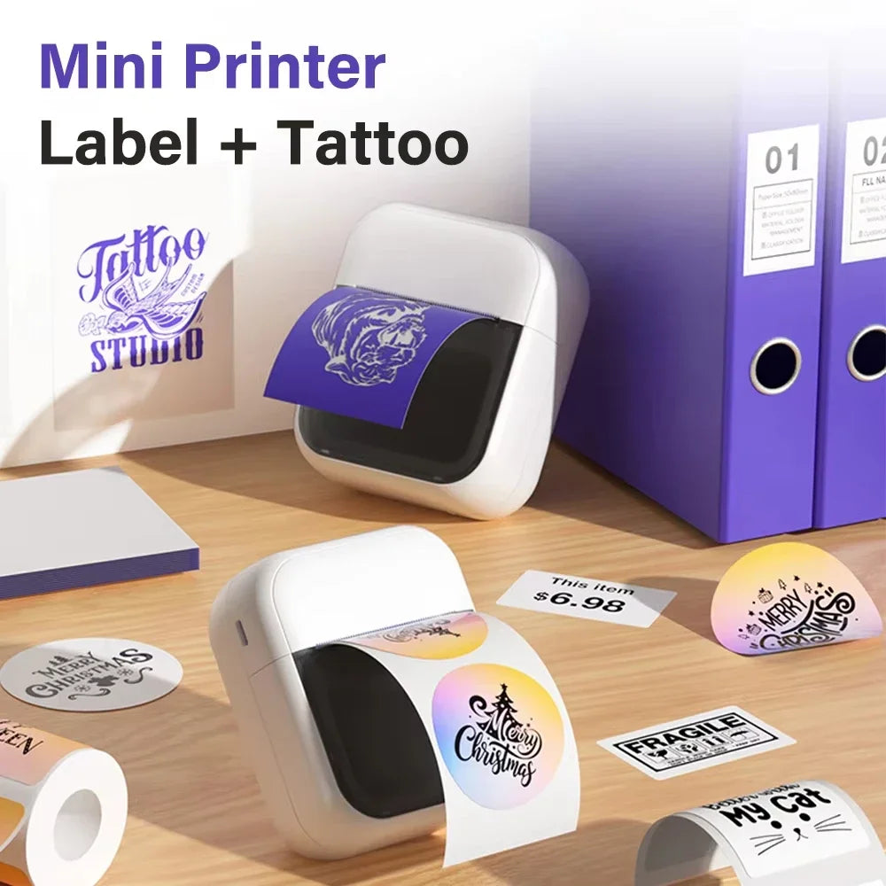 Orico C50 Portable Inkless Tattoo Transfer Printer for Mobile Devices