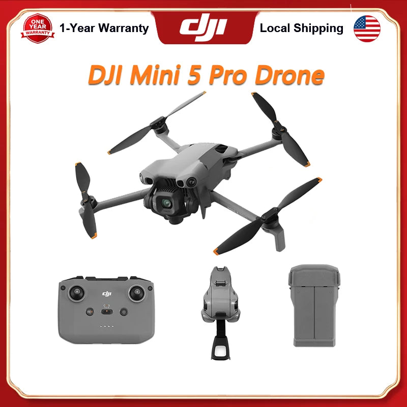 DJI Camera Drone With 4K Video And Obstacle Sensing