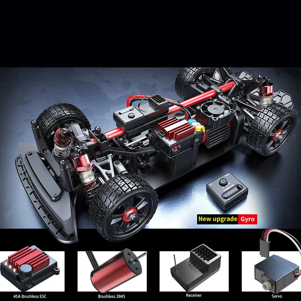 Jyscend Brushless 4WD Remote Control Off Road RC Car Truck