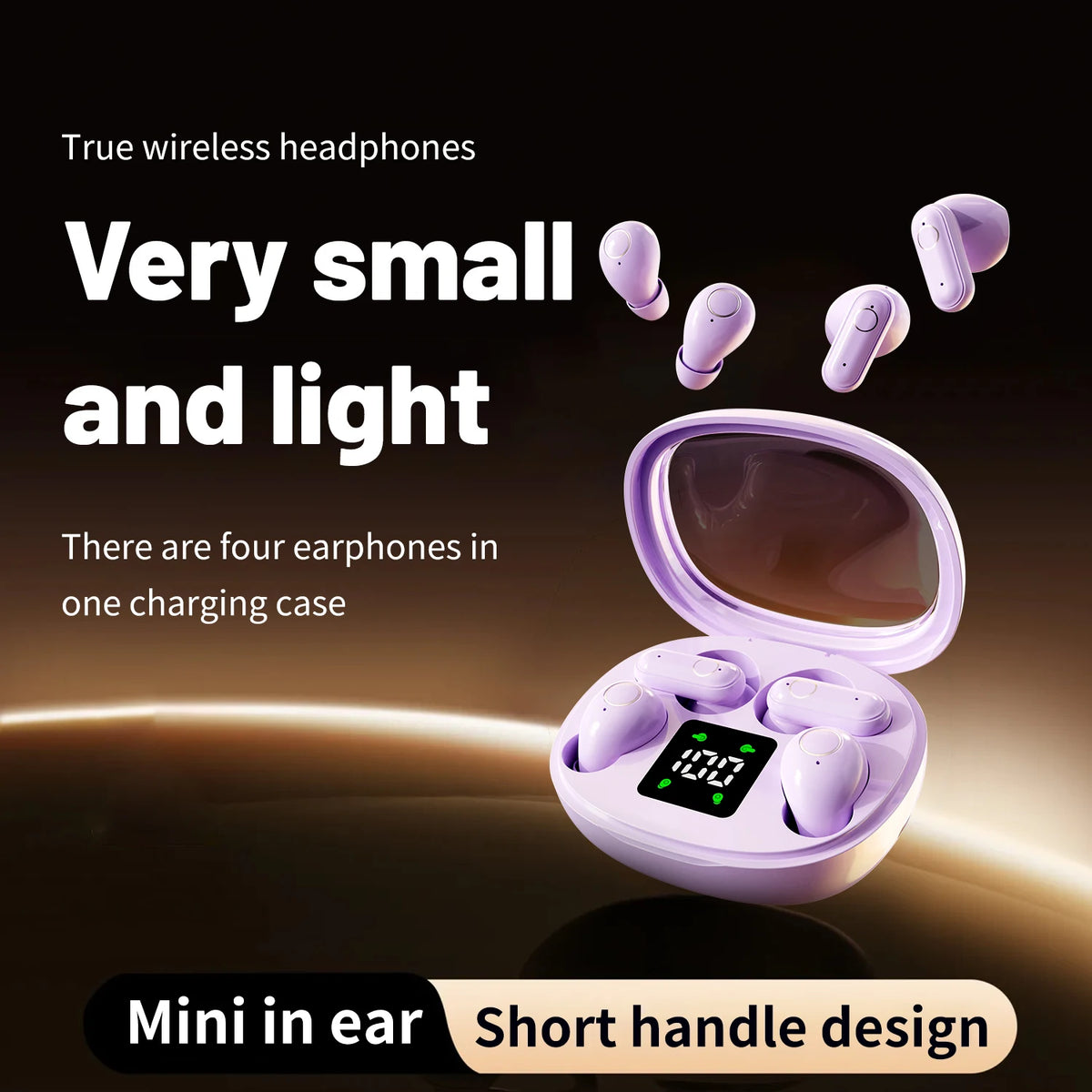 Insonixn Wireless Bluetooth Earbuds With Active Noise Cancellation