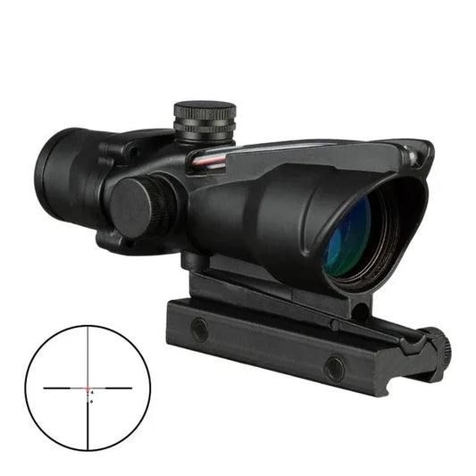 Bestsight Tactical Rifle Scope With Illuminated Red Dot
