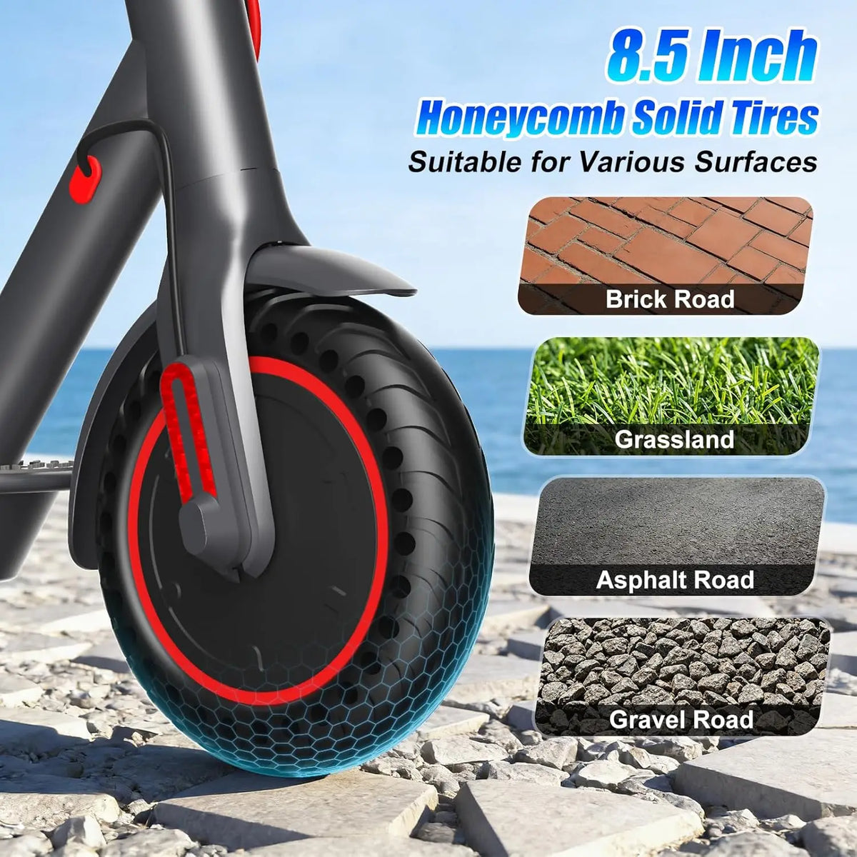OBX Foldable Electric Scooter With App And Long Range Battery