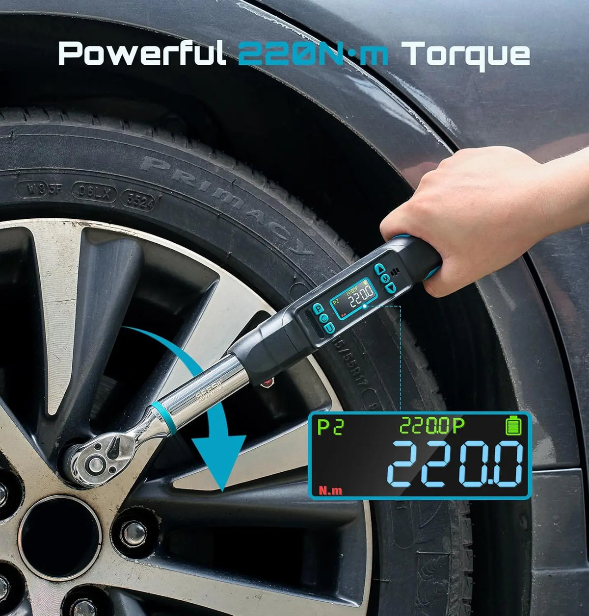 Seesii Digital Torque Wrench With LCD Display And Dual Alerts