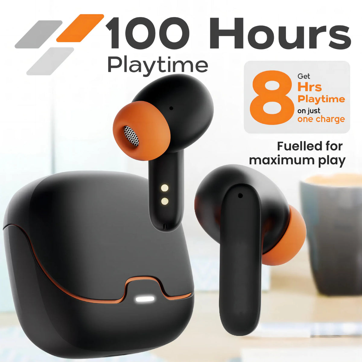 Sivir Wireless Earphones Bluetooth Noise Cancelling Touch Control