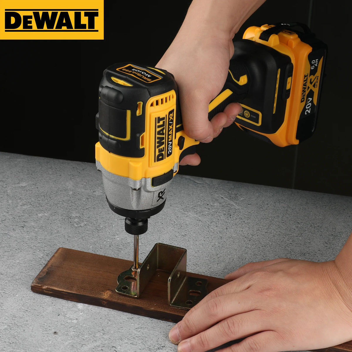 DEWALT DCD887 Brushless Cordless Impact Driver For Woodworking