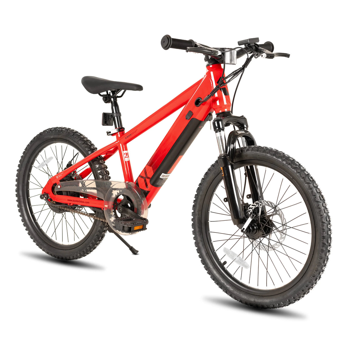 JOYSTAR Kids Electric Mountain Bike With Removable Battery Disc Brakes
