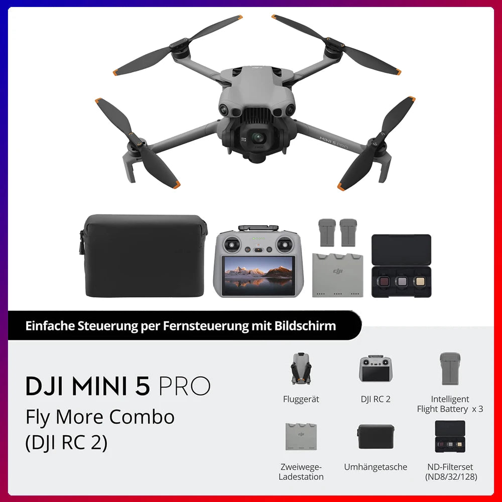 DJI Camera Drone With 4K Video And Obstacle Sensing