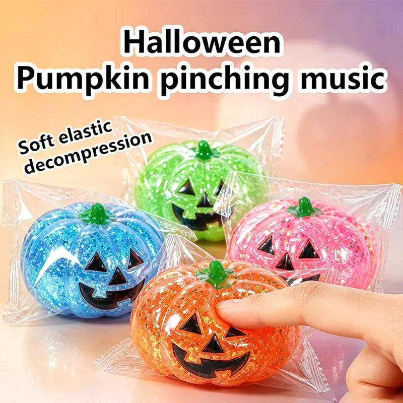 Halloween Pumpkin Squishy Toy Slow Rebound Stress Relief Fidget