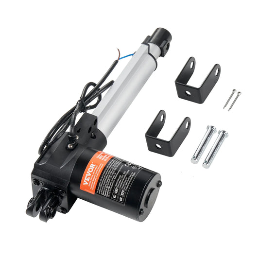 Heavy Duty 12V Linear Actuator With Mounting Bracket Assembly