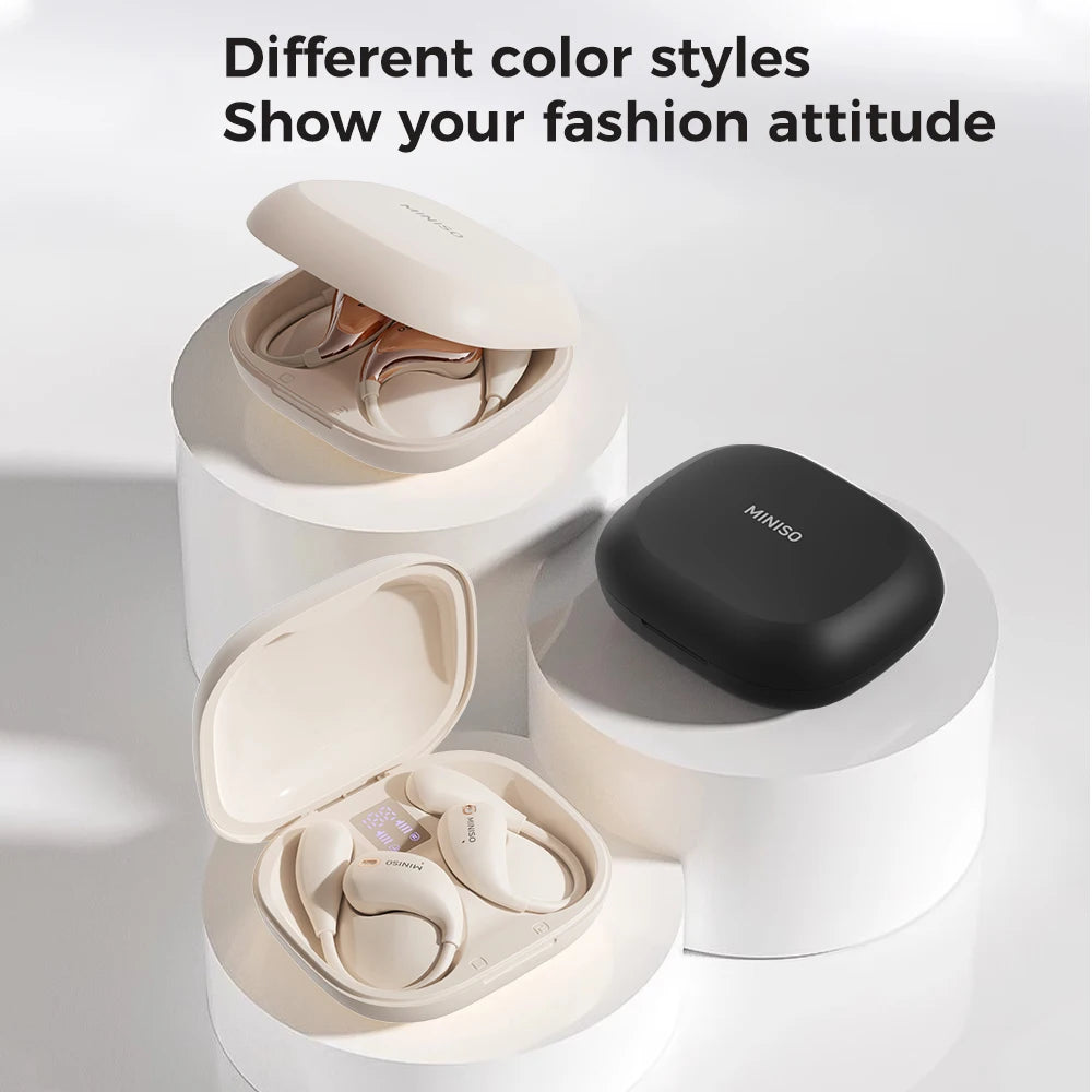 MINISO X33 Wireless Bluetooth Open Ear Headphones With AI Translation