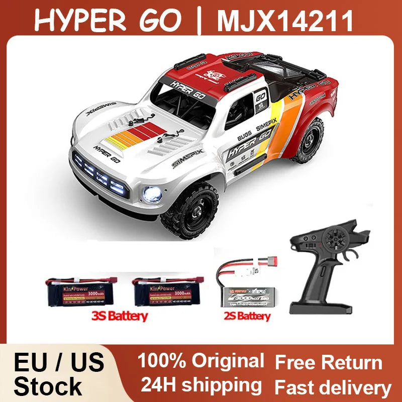 HYPER GO Brushless 4WD Remote Control Off Road Racing Truck