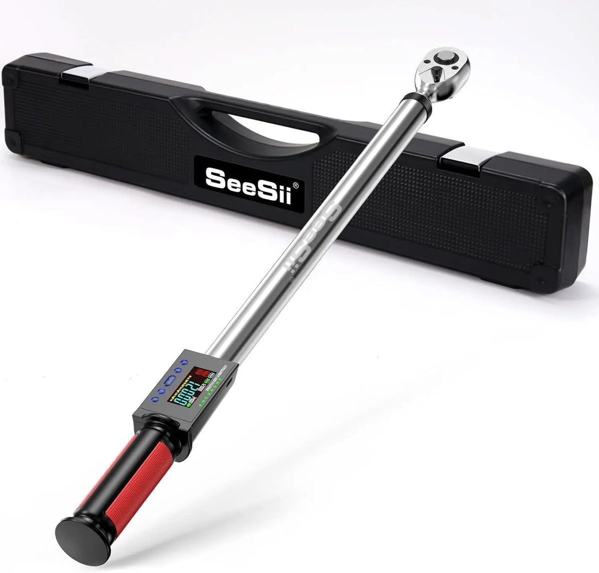 Seesii Digital Torque Wrench With Adjustable Modes For Car Care