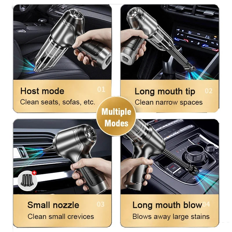 EAFC Cordless Handheld Car Vacuum Cleaner For Home And Auto