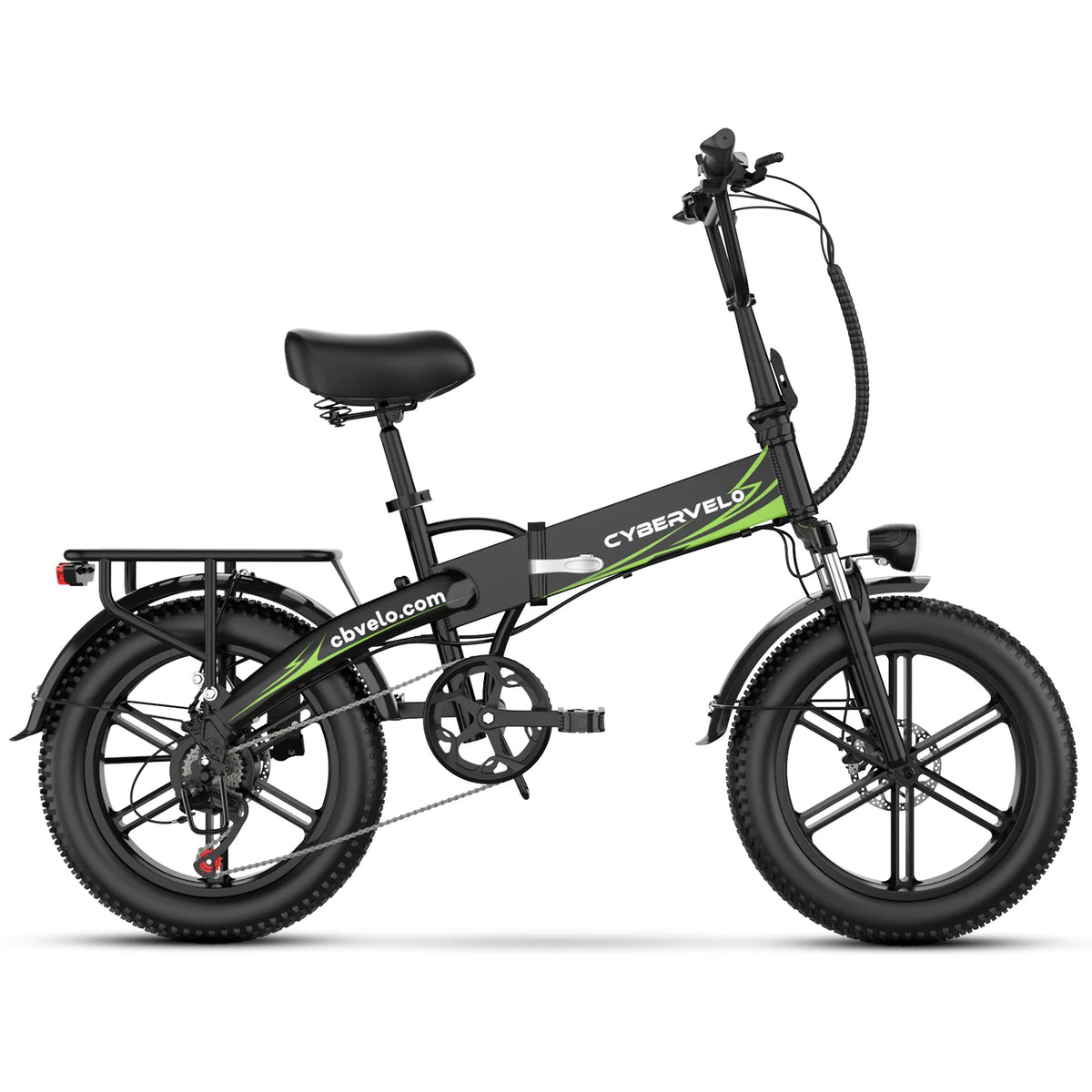 Cybervelo Ek5 Foldable 1000W Electric Mountain Ebike Long Travel Range