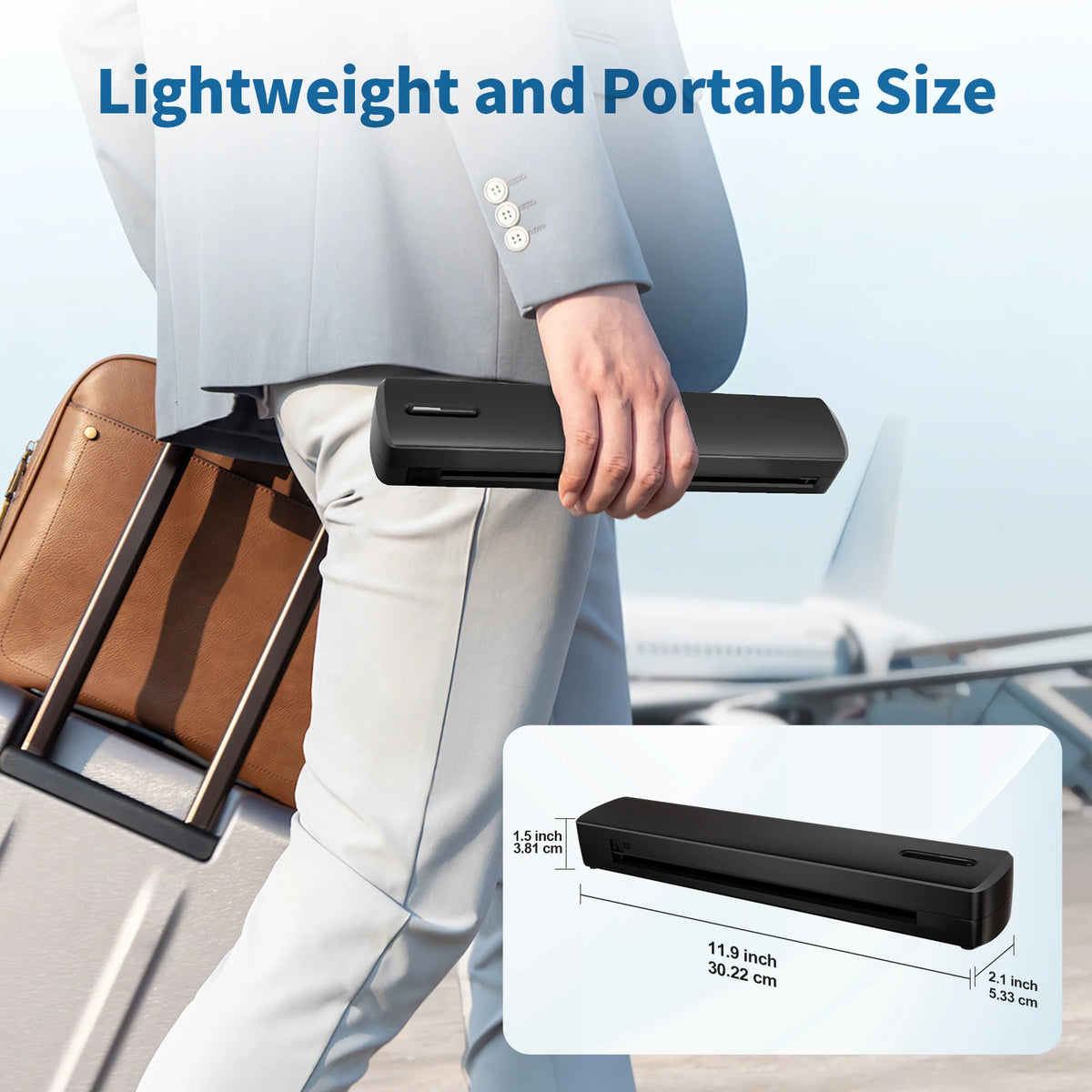 TakeYou Portable Bluetooth Thermal Printer for Home Office and School