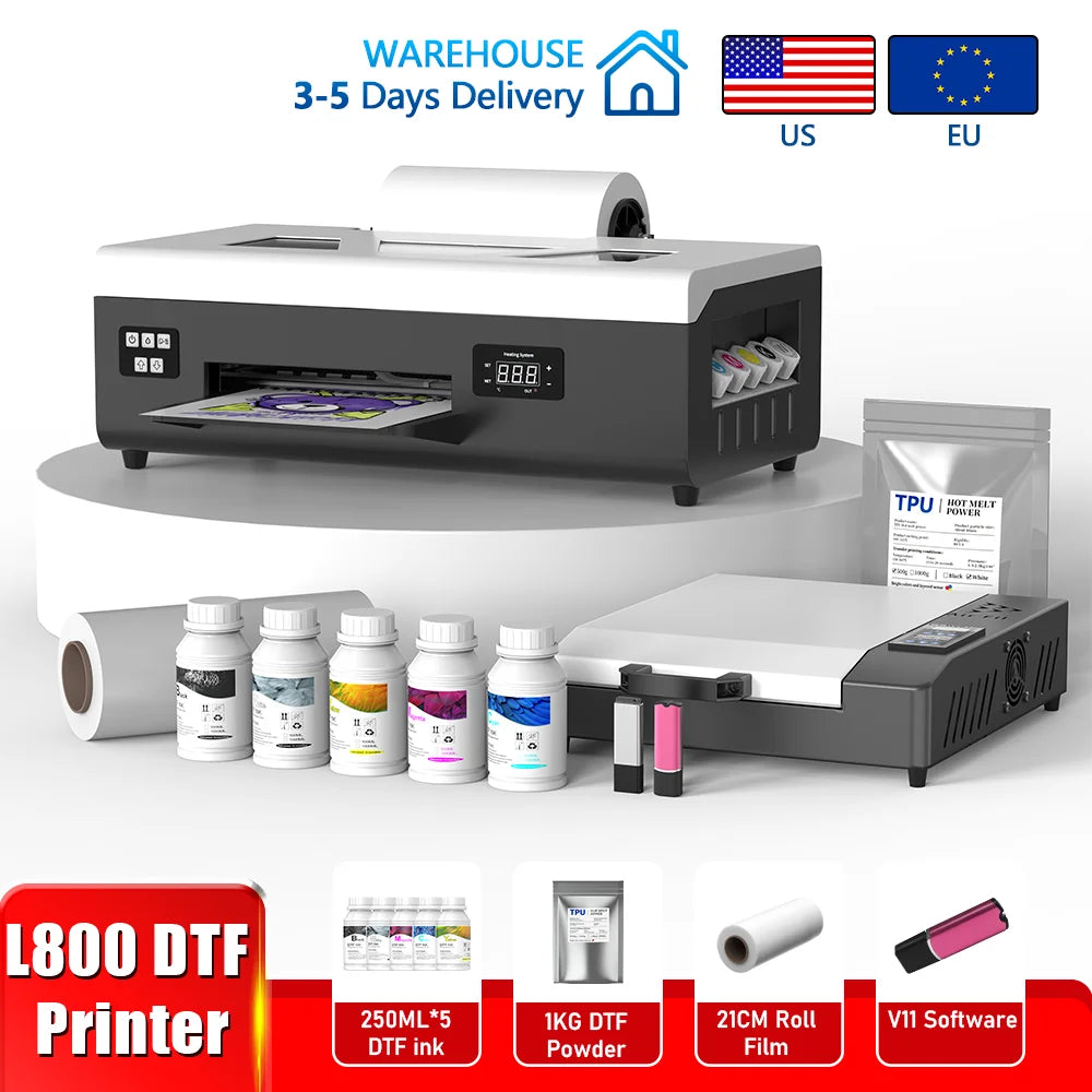 OLOEY Direct To Film DTF Printer For T Shirt Printing