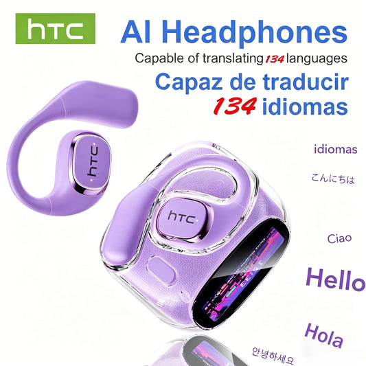 HTC Bluetooth Earphones With Active Noise Cancellation And Clear Audio