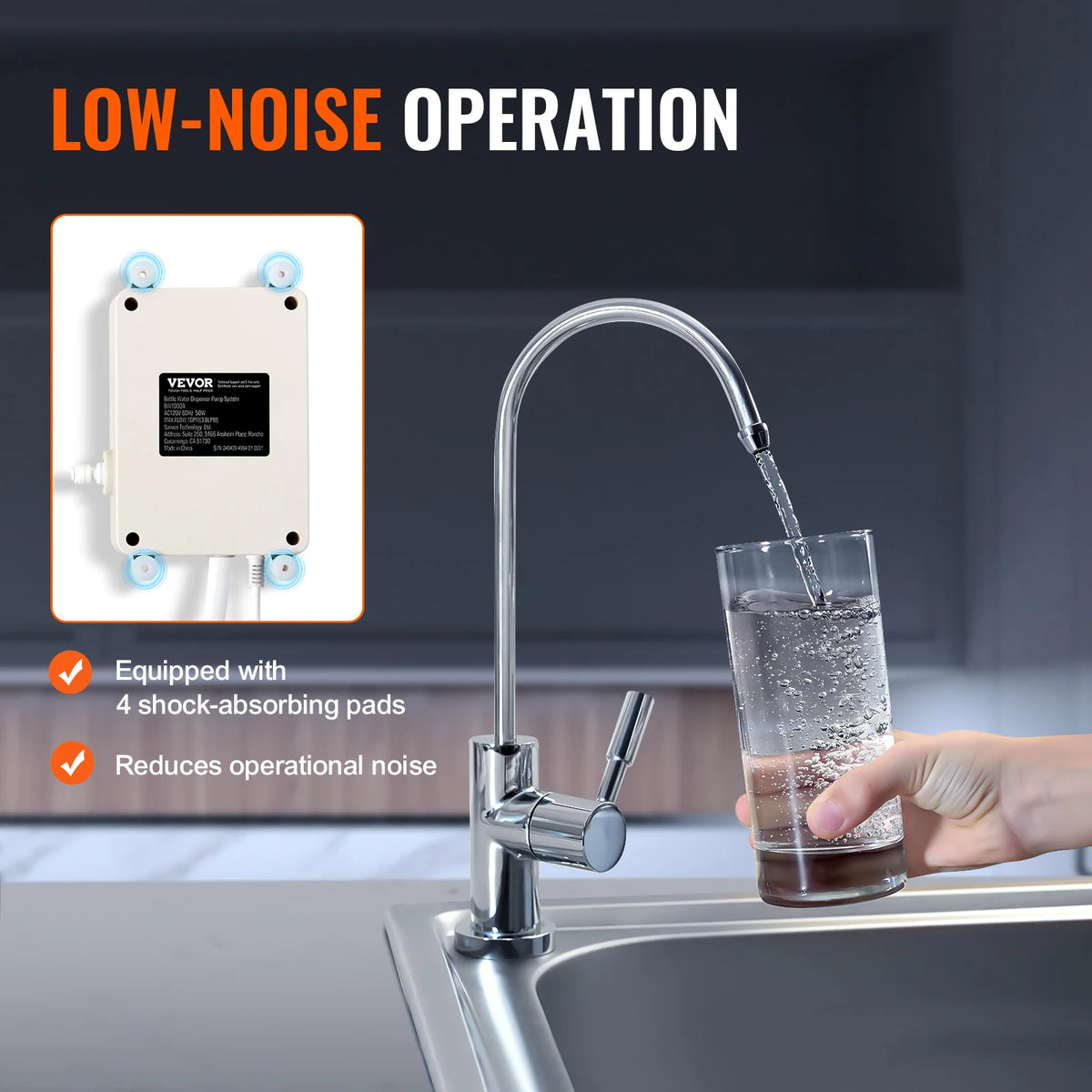 SucceBuy Automatic Electric Bottled Water Dispenser Pump System