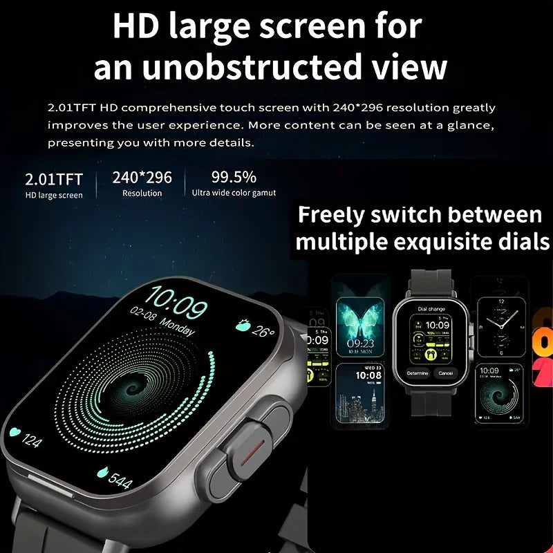ERUN Smartwatch With Bluetooth Calling Fitness Tracking And Sports Modes