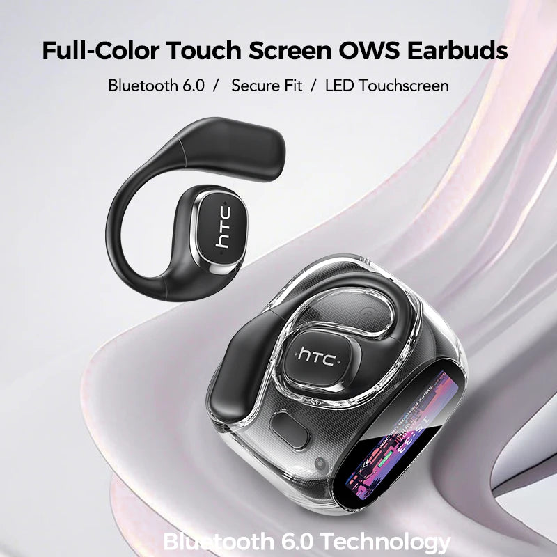 HTC Bluetooth Earphones With Active Noise Cancellation And Clear Audio