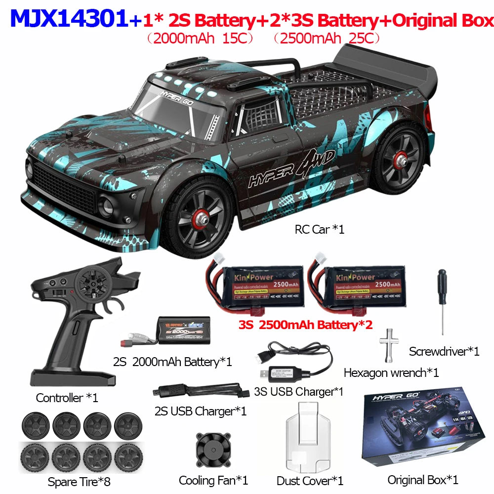 Jyscend Brushless 4WD Remote Control Off Road RC Car Truck