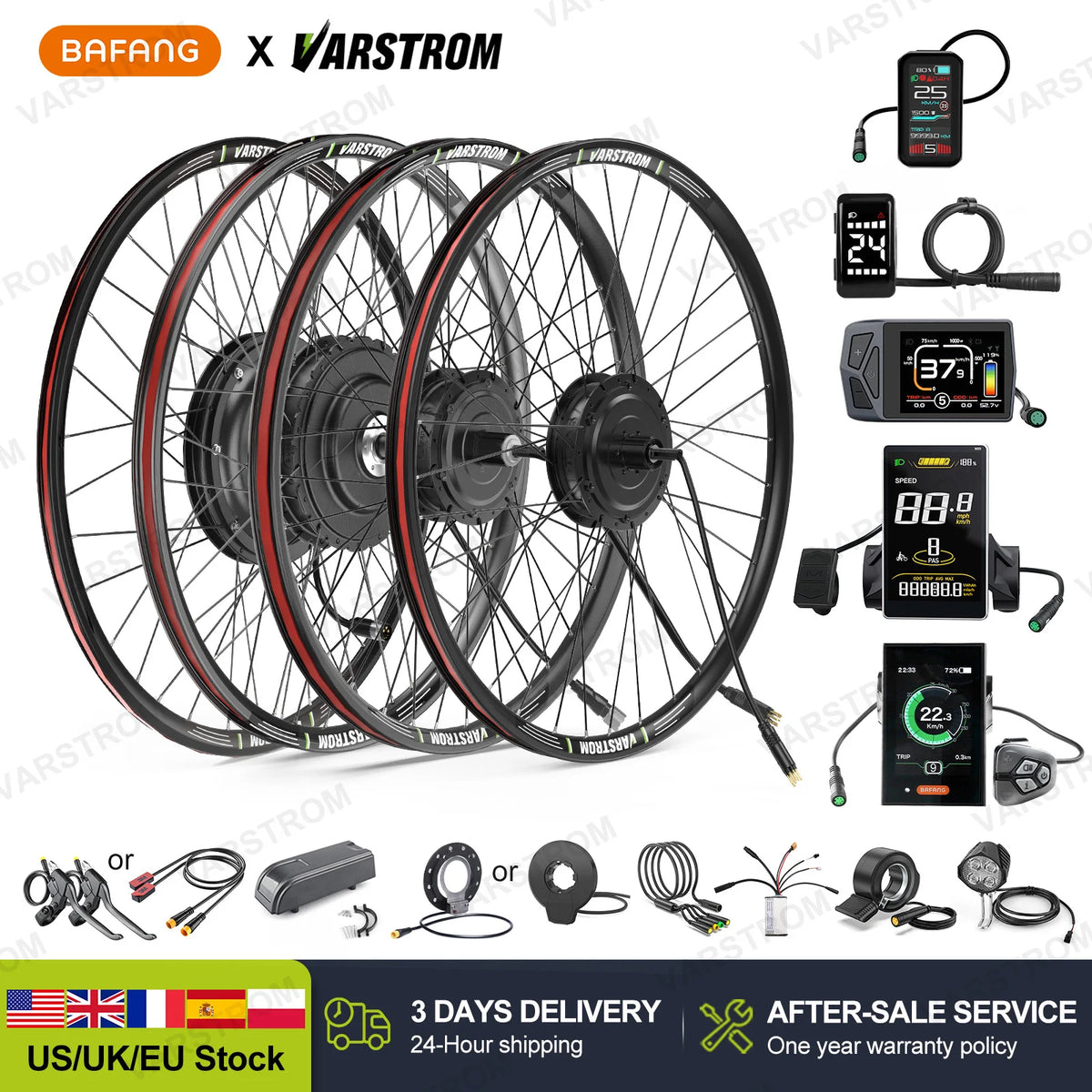 Bafang Brushless Rear Hub Motor For Cassette Wheel Drive