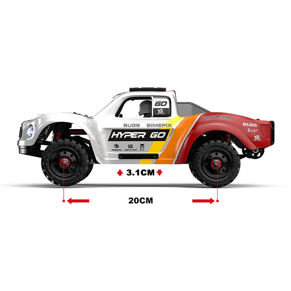 HYPER GO Brushless 4WD Remote Control Off Road Racing Truck