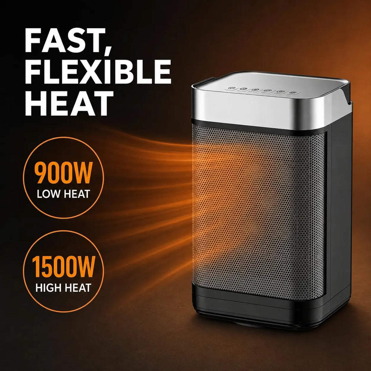 GAOMON Ceramic Space Heater with Remote & Oscillation