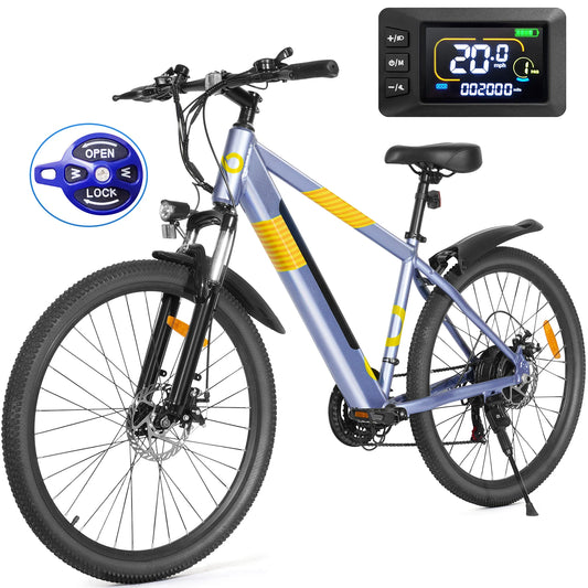 GYROOR 550W Electric Bike With 48V Removable Battery