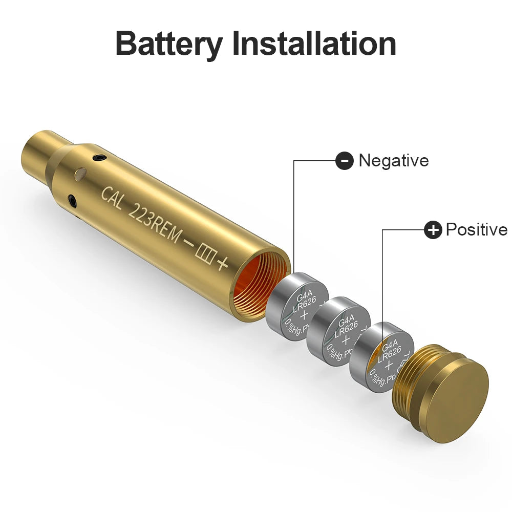 Professional Laser Bore Sighter For Rifles And Pistels